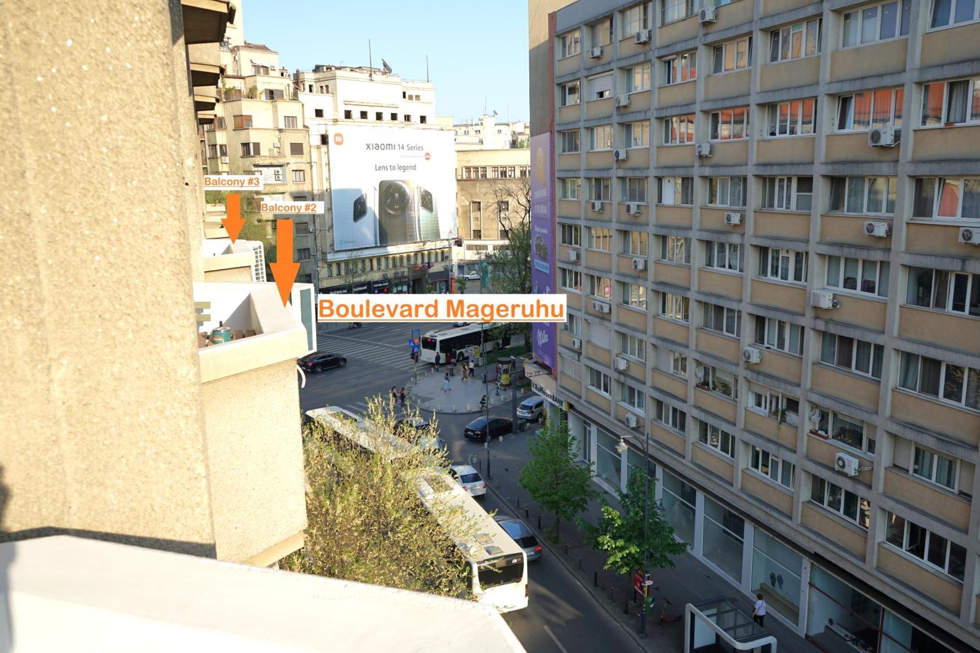 Spacious 3Br, 2Bt With 5 Balconies Bucarest Exterior foto